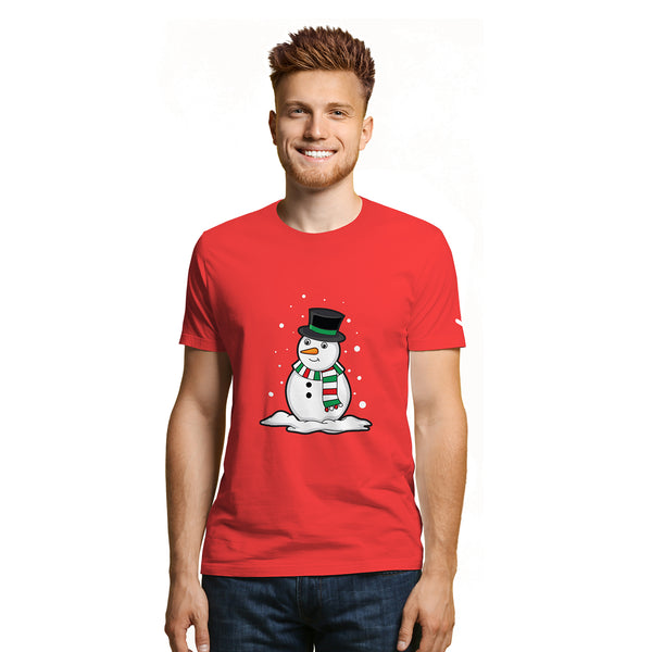 Christmas Snowman T-shirt - Unisex - Just Adore