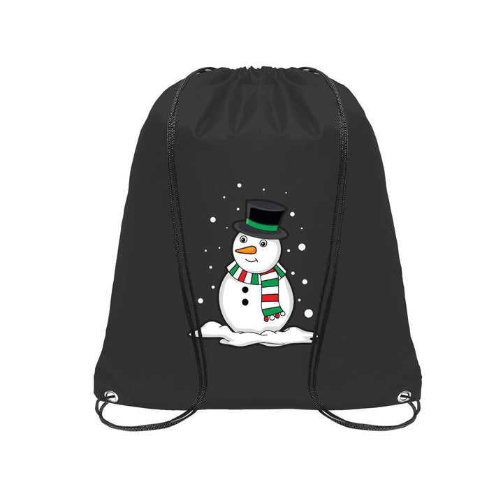 Christmas Snowman Gifts String Bag - Just Adore