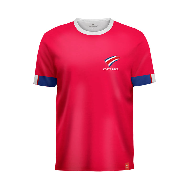 Costa Rica Football Team Fans Home Jersey - Just Adore