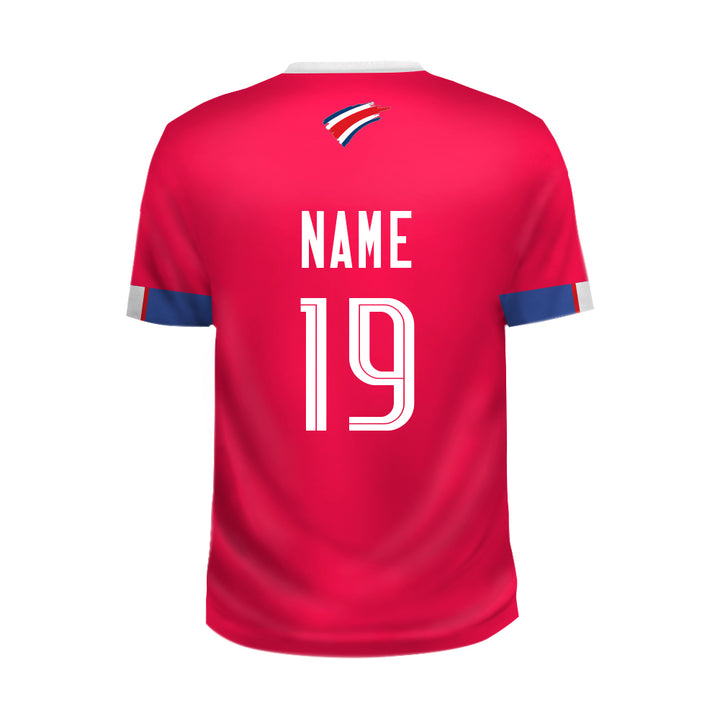 Costa Rica Football Team Fans Home Jersey - Just Adore