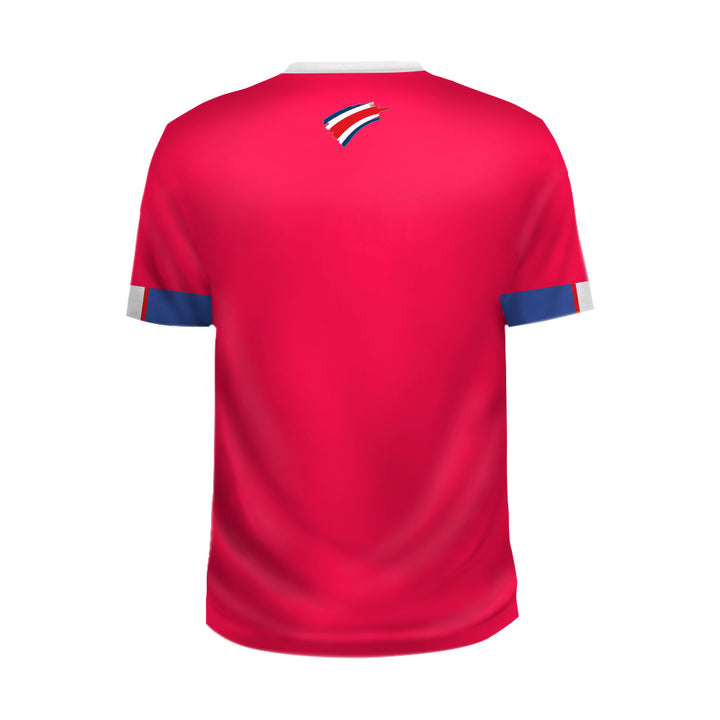 Costa Rica Football Team Fans Home Jersey - Just Adore