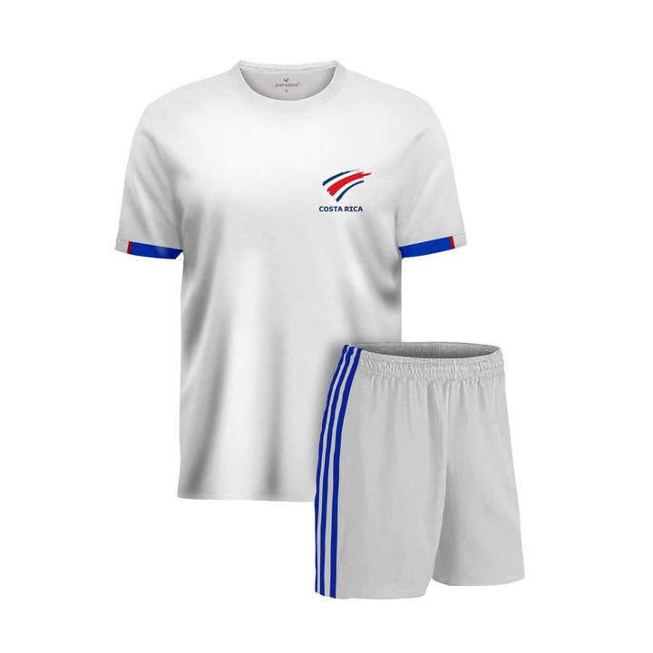 Costa Rica Football Team Fans Away Jersey Set - Just Adore