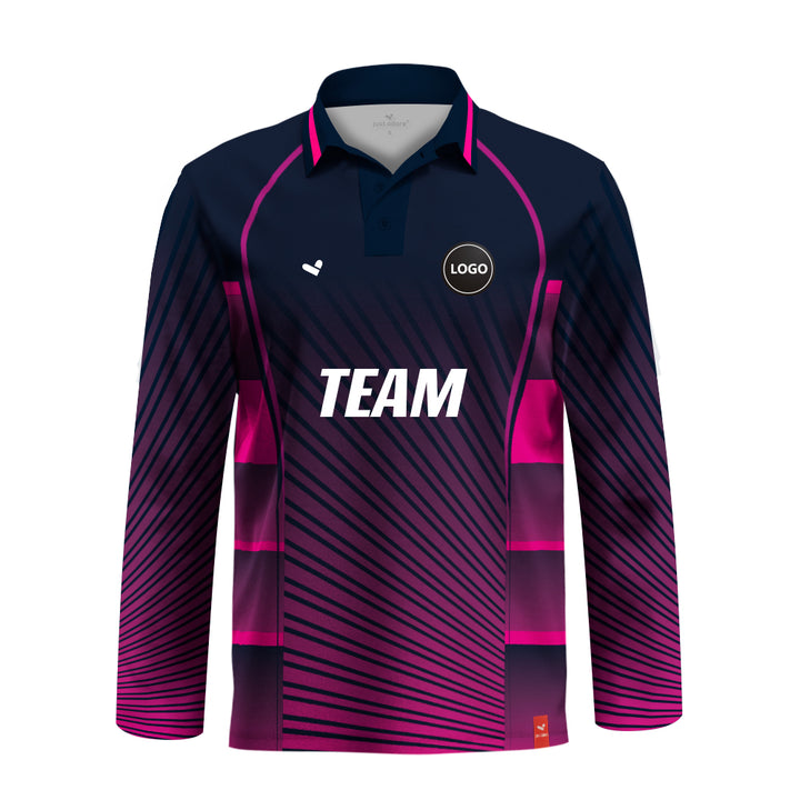 Best cricket jersey designs full sleeve, MOQ 11 Pcs - Just Adore