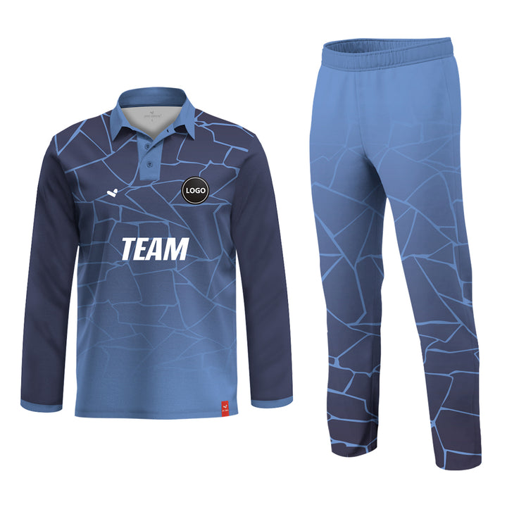 Full Digital Printed Cricket Team Uniform kits Wholesale, MOQ - 11 Sets - Just Adore