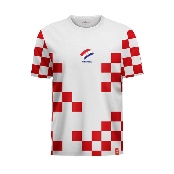 Croatia Football Team Fans Home Jersey - Just Adore