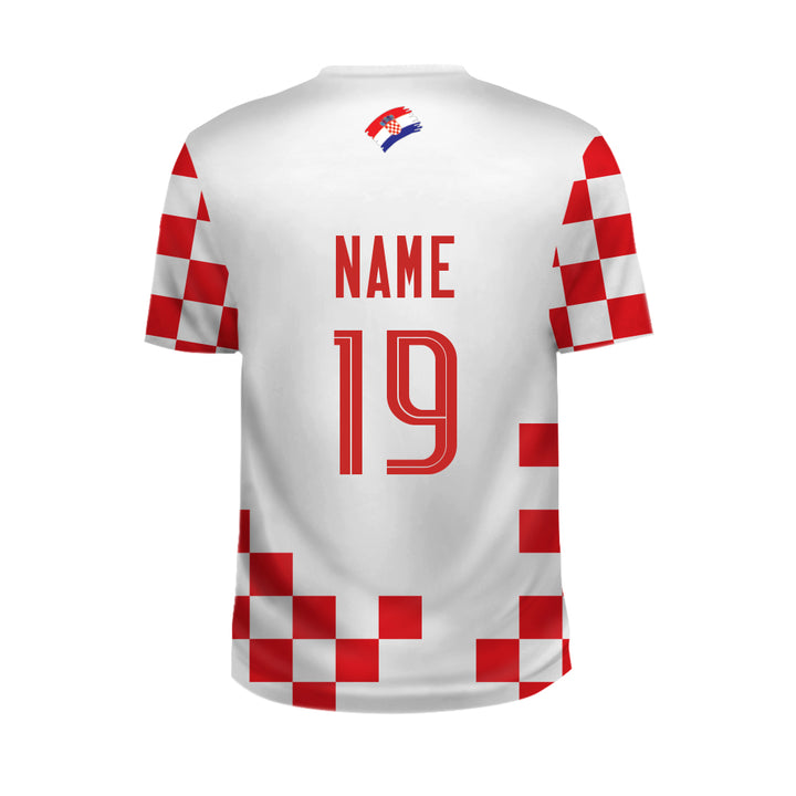 Croatia Football Team Fans Home Jersey - Just Adore