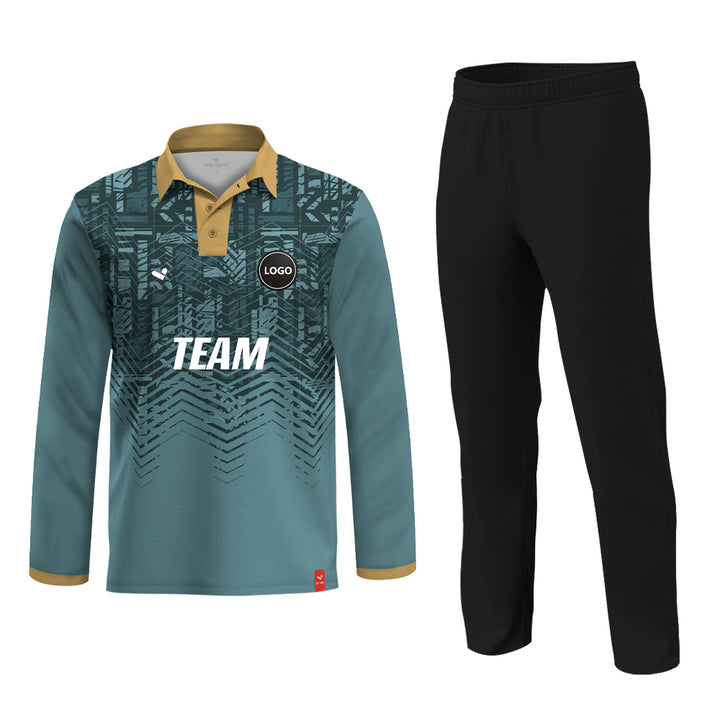 Sports Team Uniform Jersey and Plain Pant set - MOQ 11 Sets - Just Adore