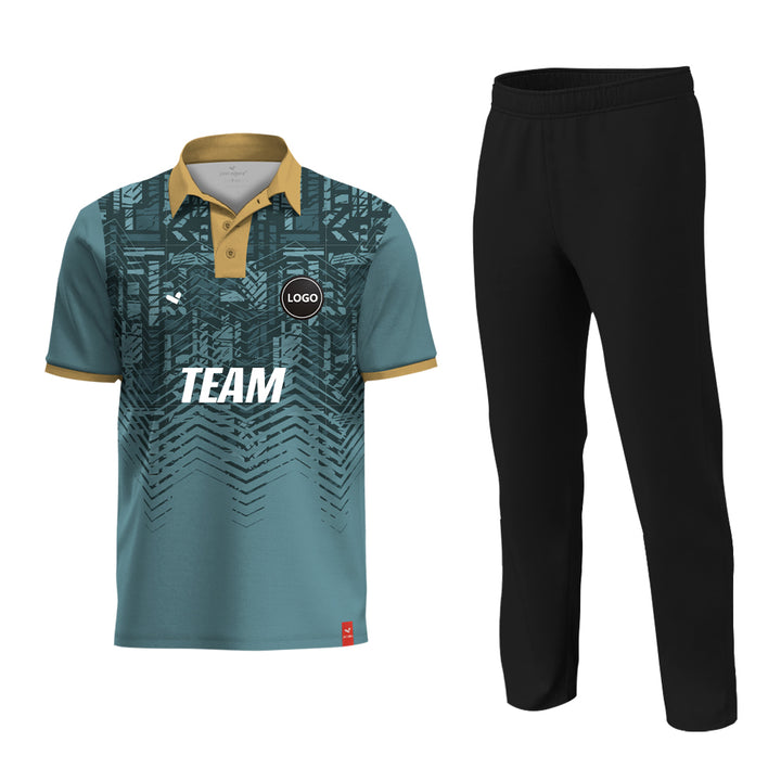 Sports Team Uniform Jersey and Plain Pant set - MOQ 11 Sets - Just Adore