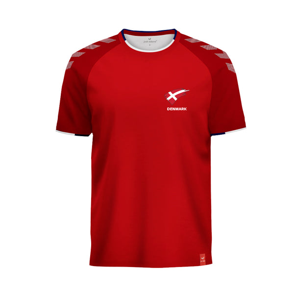 Denmark Football Team Fans Jersey - Just Adore