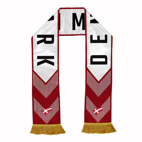 Denmark Football Team Fan Scarf - Just Adore