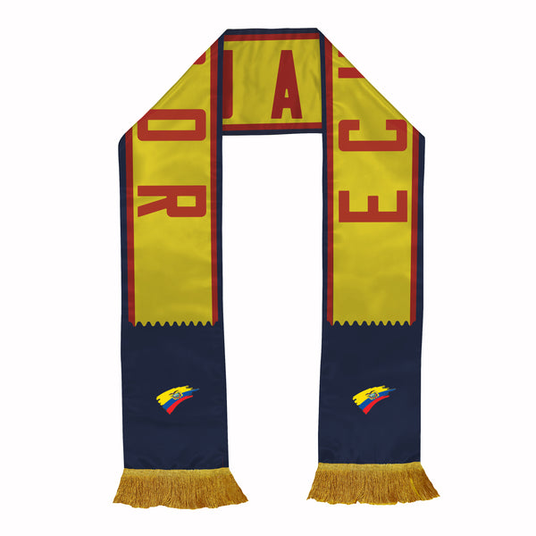 Ecuador Football Team Fan Scarf - Just Adore