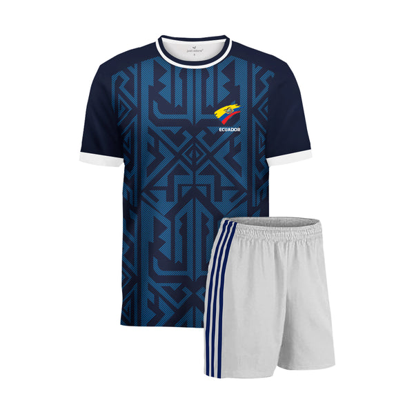 Ecuador Football Team Fans Away Jersey Set - Just Adore