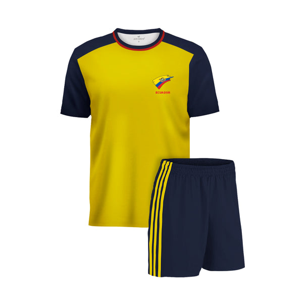 Ecuador Football Team Fans 2021 Jersey Set - Just Adore