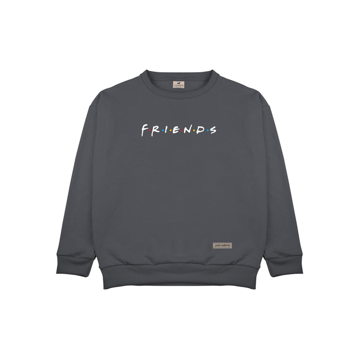 Oversized Women Friends Sweatshirt - Just Adore