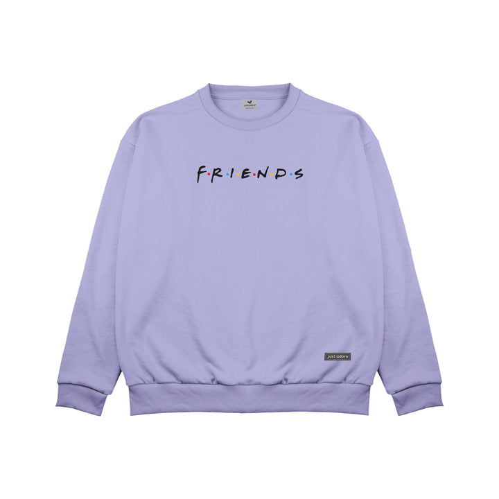 Oversized Men Friends Sweatshirt - Just Adore