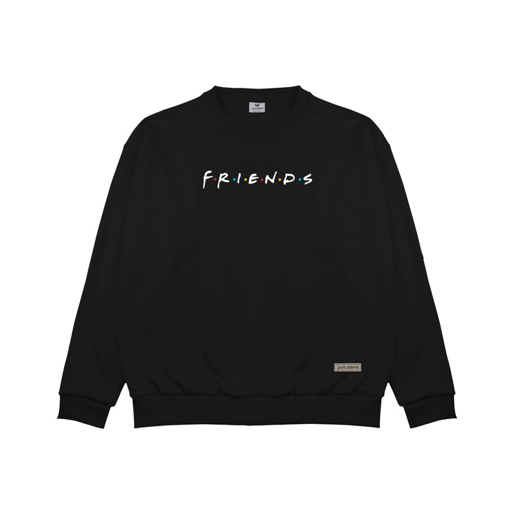 Oversized Men Friends Sweatshirt - Just Adore