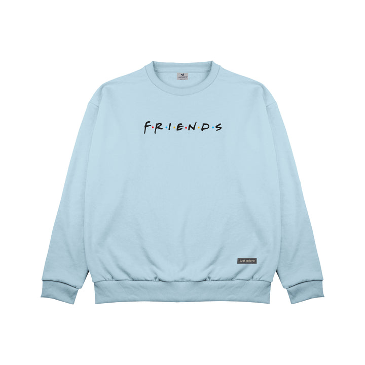 Oversized Men Friends Sweatshirt - Just Adore