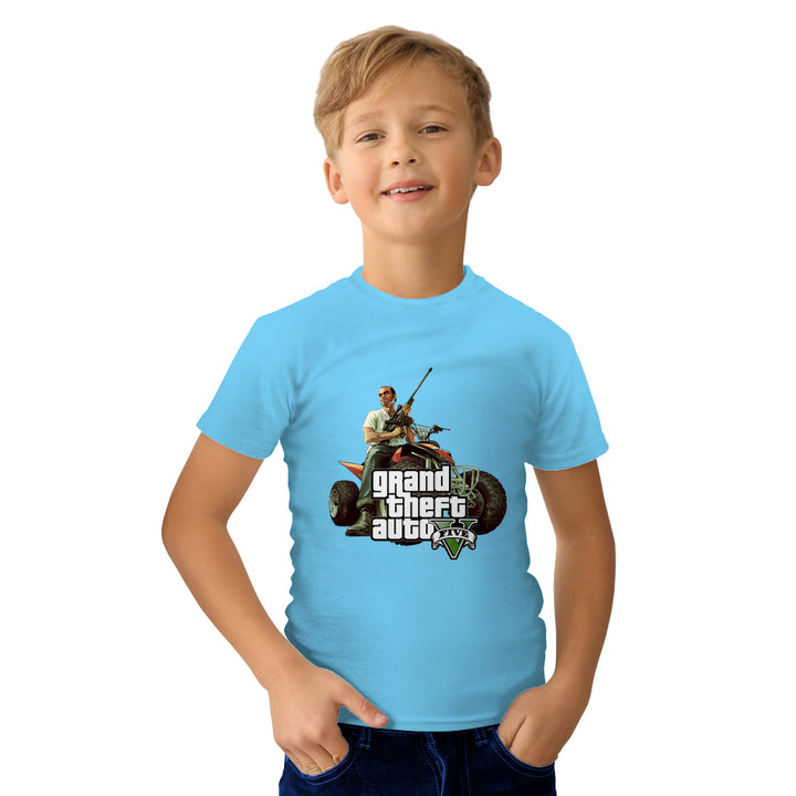 Grand Theft Auto 5 ( GTA V ) Kids Tees - Just Adore