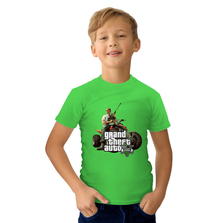 Grand Theft Auto 5 ( GTA V ) Kids Tees - Just Adore