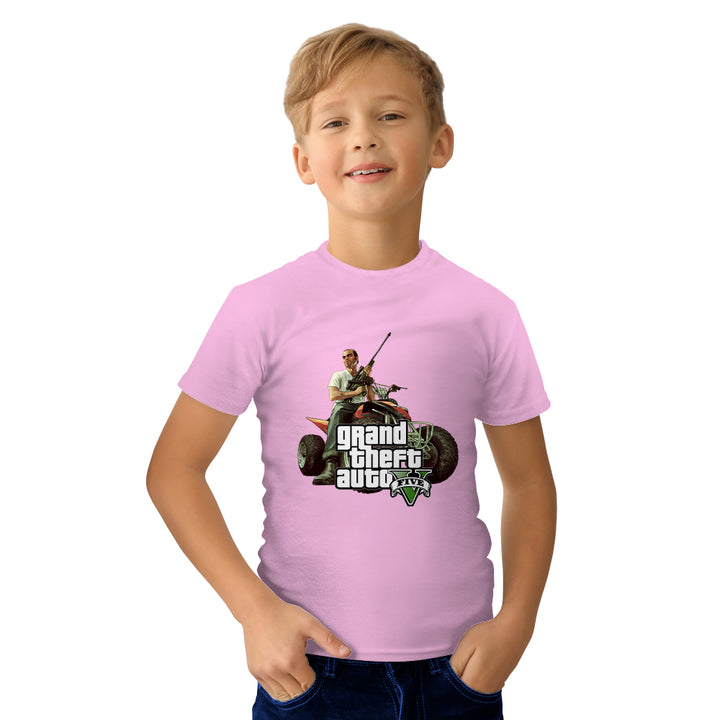 Grand Theft Auto 5 ( GTA V ) Kids Tees - Just Adore