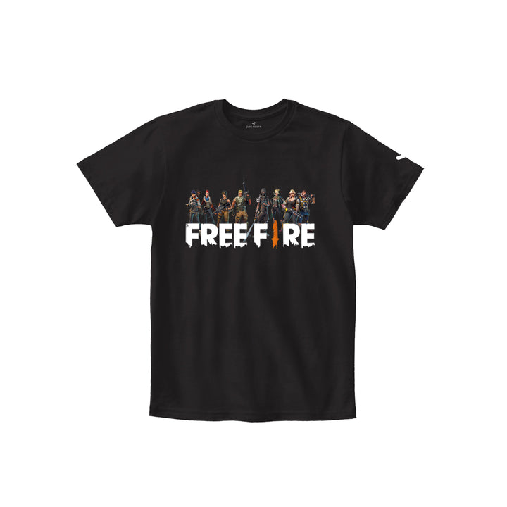 Free Fire Gaming Kids Tshirt - Just Adore
