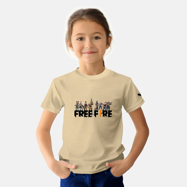 Free Fire Gaming Kids Tshirt - Just Adore