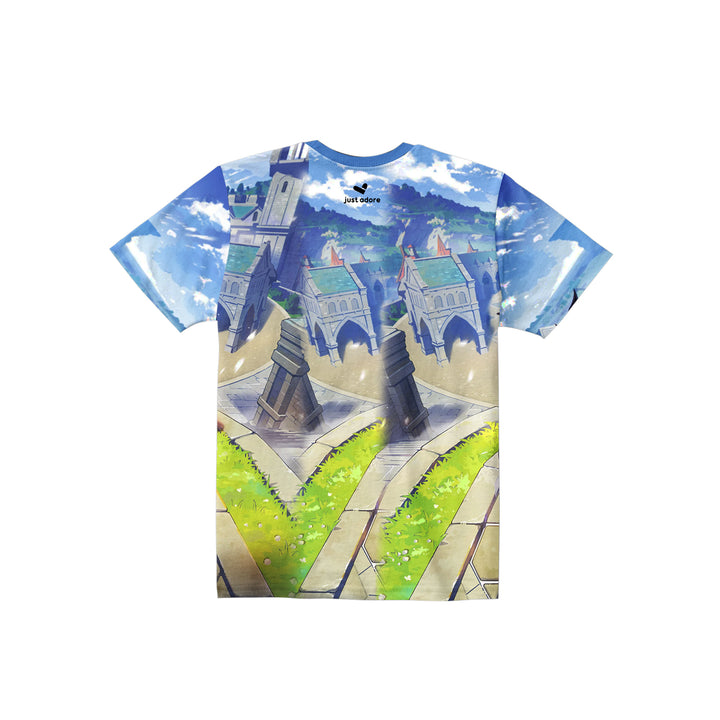 Genshin Impact Multicolor Printed Kids Tshirt - Just Adore