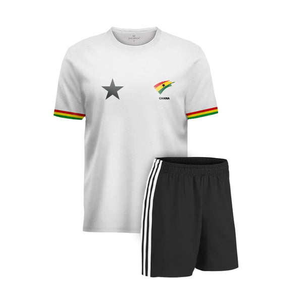 Ghana Football Team Home Fans Jersey Set - Just Adore