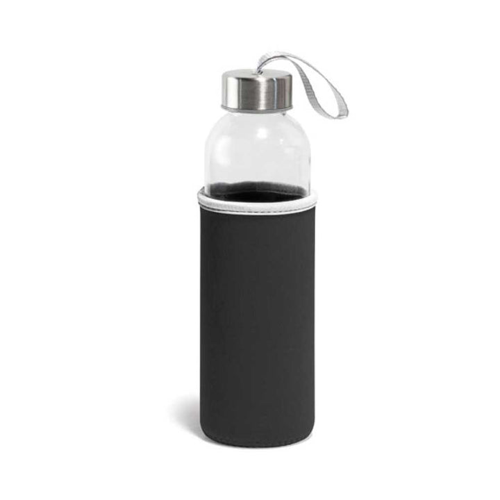 Glass Bottle with Sleeve, Blank - Just Adore