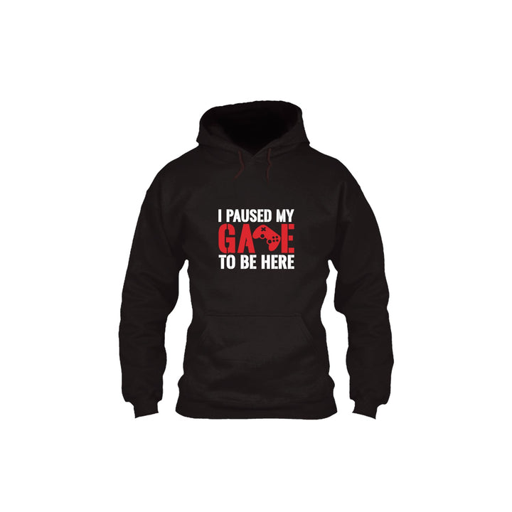 I Paused My Game To Be Here Hoodie - Kids - Just Adore