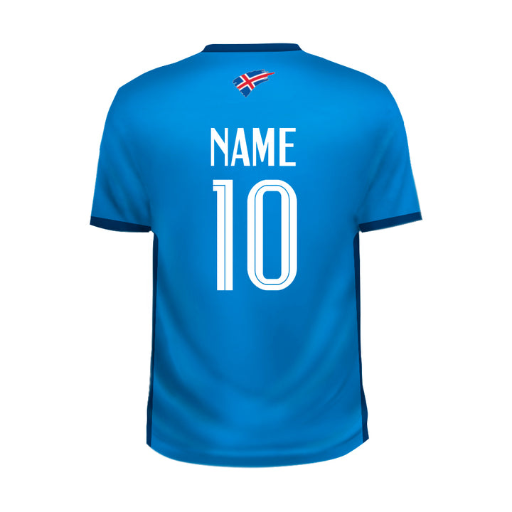 Iceland Football Team Fans Home Jersey - Just Adore