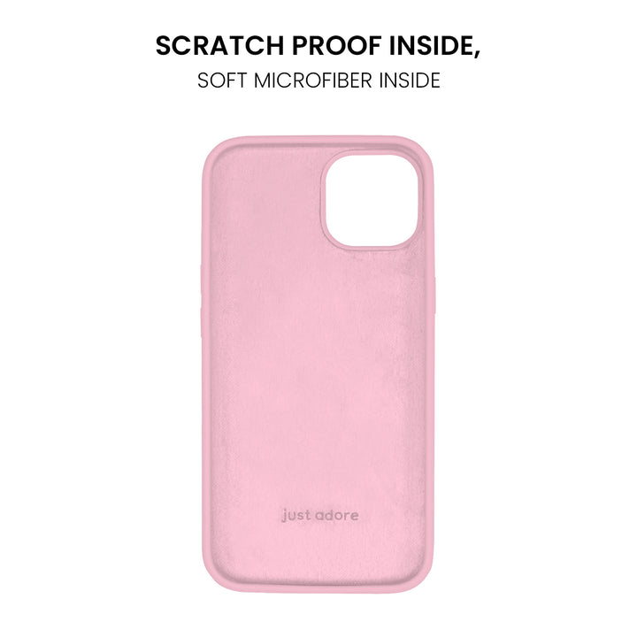 Silicone Case for iPhone 14, Matt Finish, Hard Case - 10 Colors - Just Adore