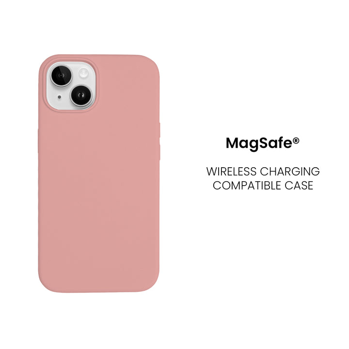 Silicone Case for iPhone 14, Matt Finish, Hard Case - 10 Colors - Just Adore