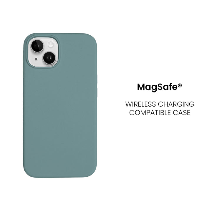 Silicone Case for iPhone 14, Matt Finish, Hard Case - 10 Colors - Just Adore