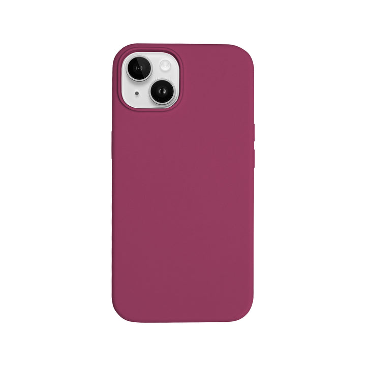 Silicone Case for iPhone 14, Matt Finish, Hard Case - 10 Colors - Just Adore