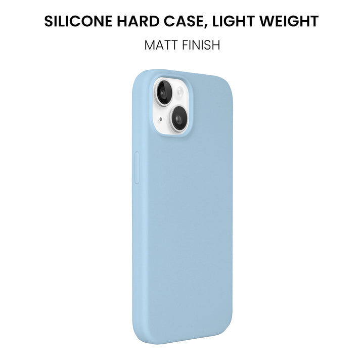 Silicone Case for iPhone 14, Matt Finish, Hard Case - 10 Colors - Just Adore