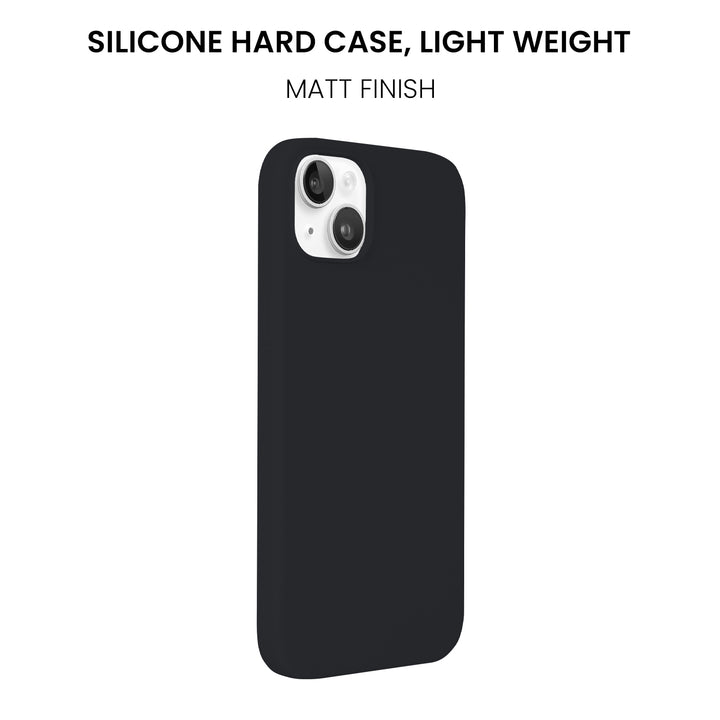 Silicone Case for iPhone 14 Plus, Matt Finish, Hard Case - 10 Colors - Just Adore