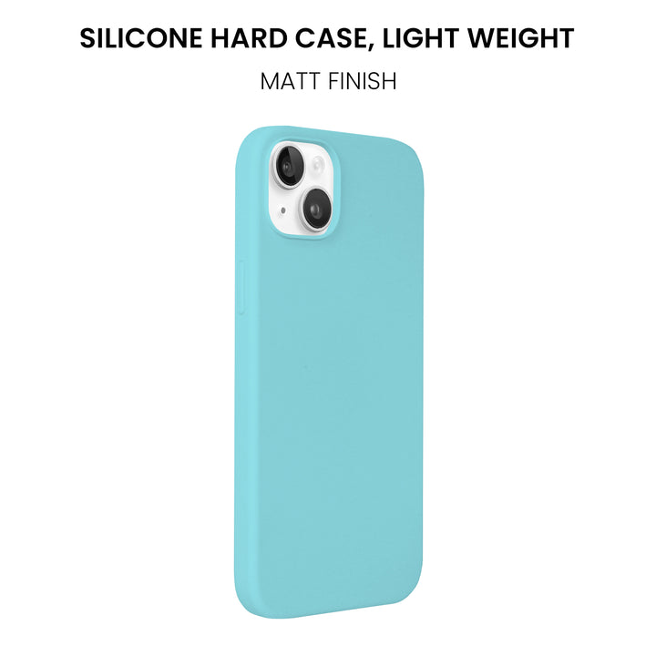 Silicone Case for iPhone 14 Plus, Matt Finish, Hard Case - 10 Colors - Just Adore