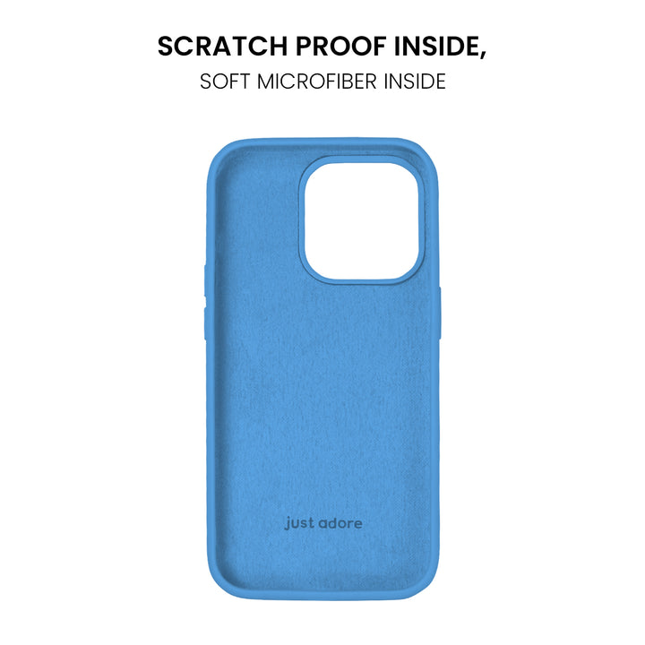 Silicone Case for iPhone 14 Pro, Matt Finish, Hard Case - 10 Colors - Just Adore