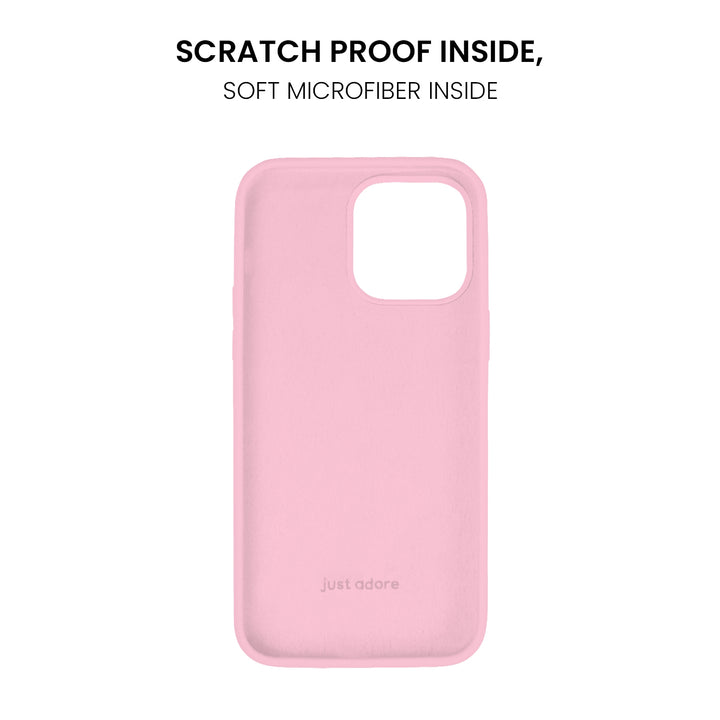 Silicone Case for iPhone 14 Pro Max, Matt Finish, Hard Case - 10 Colors - Just Adore