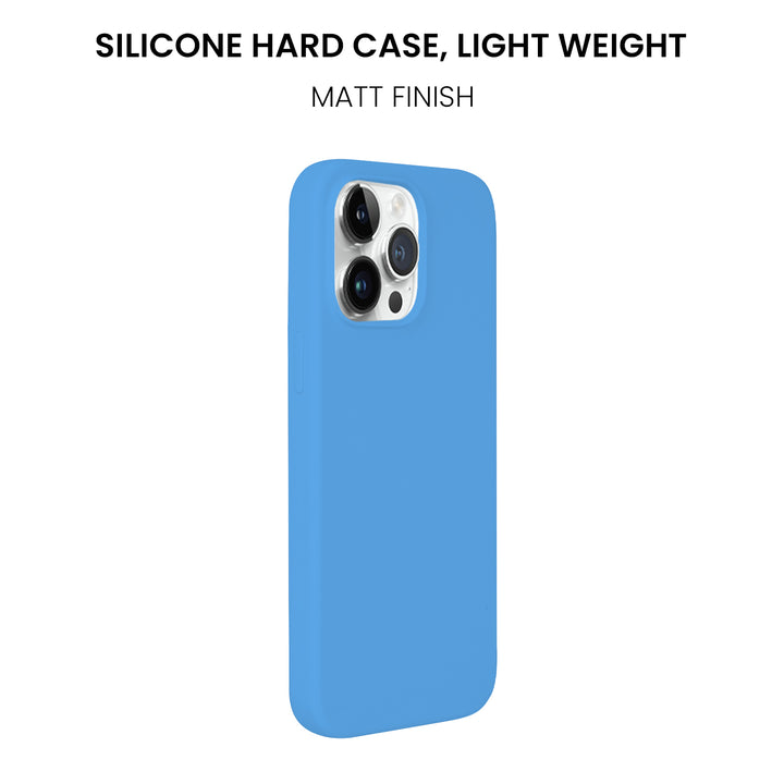 Silicone Case for iPhone 14 Pro Max, Matt Finish, Hard Case - 10 Colors - Just Adore