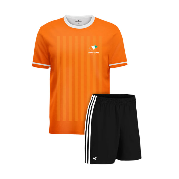 Ivory Coast Football Team Fans Home Jersey Set - Just Adore