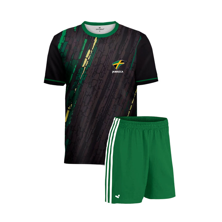 Jamaica Football Team Fans Away Jersey Set - Just Adore