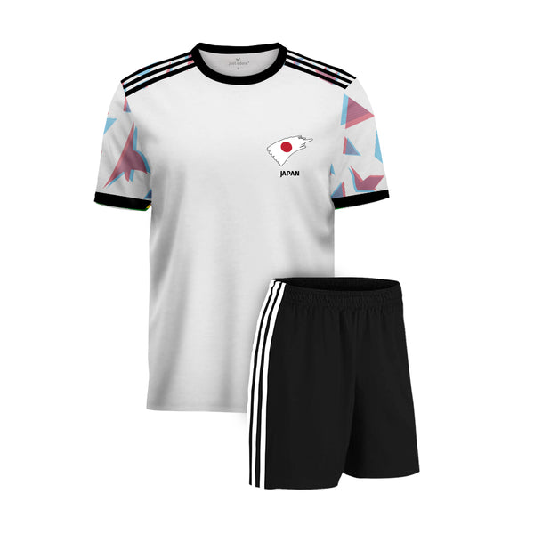 Japan Football Team Away Fans Jersey Set - Just Adore