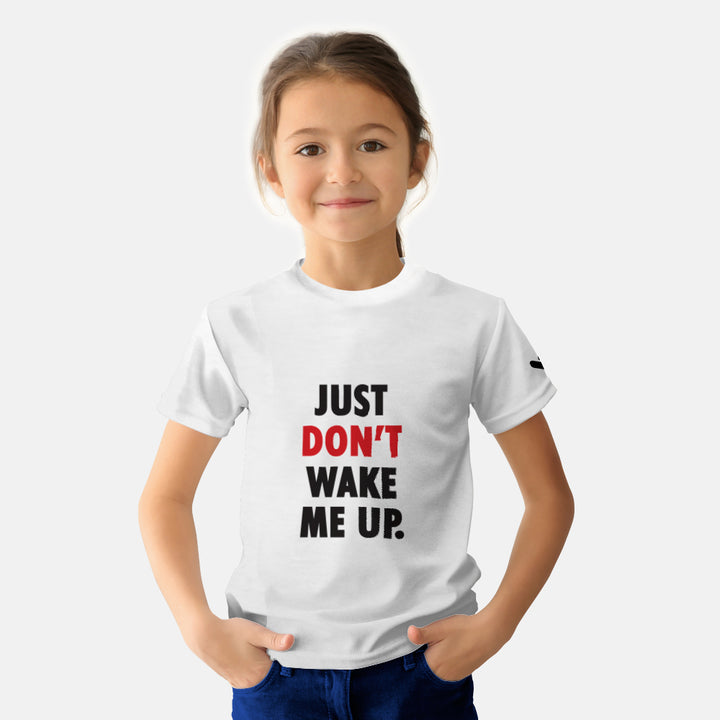 Just Don't Wake Me Up Tshirt - Kids - Just Adore