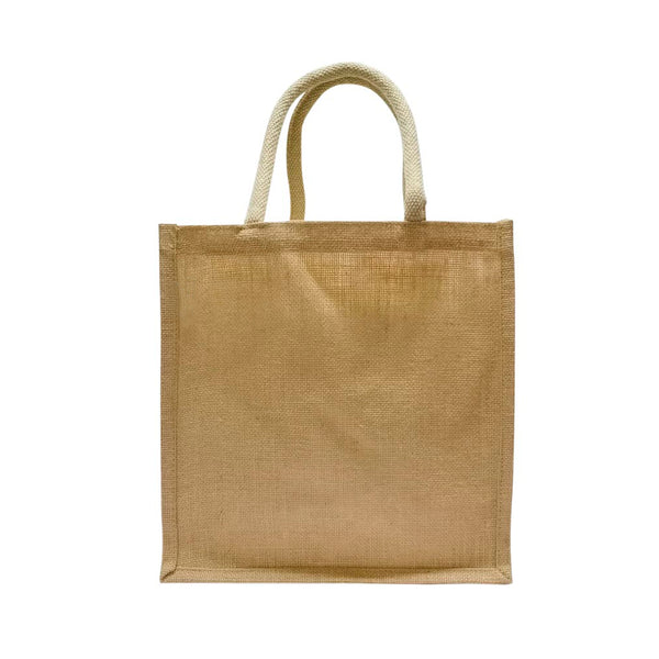 Jute Bag - Natural Small (JAJB01), Blank - Just Adore