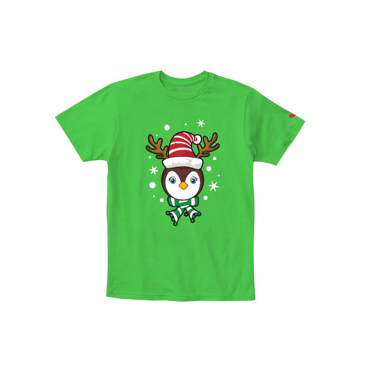 Christmas Penguin T-shirt - Kids - Just Adore