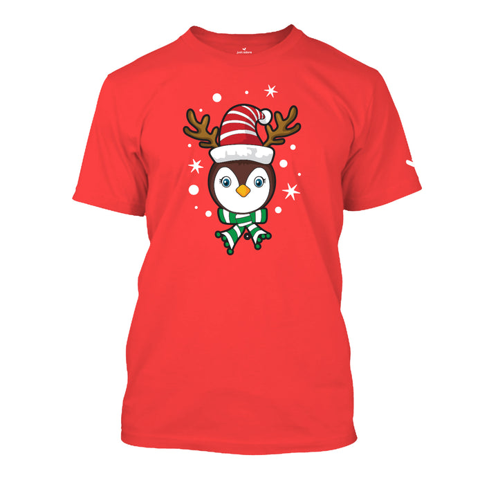 Christmas Penguin T-shirt - Unisex - Just Adore