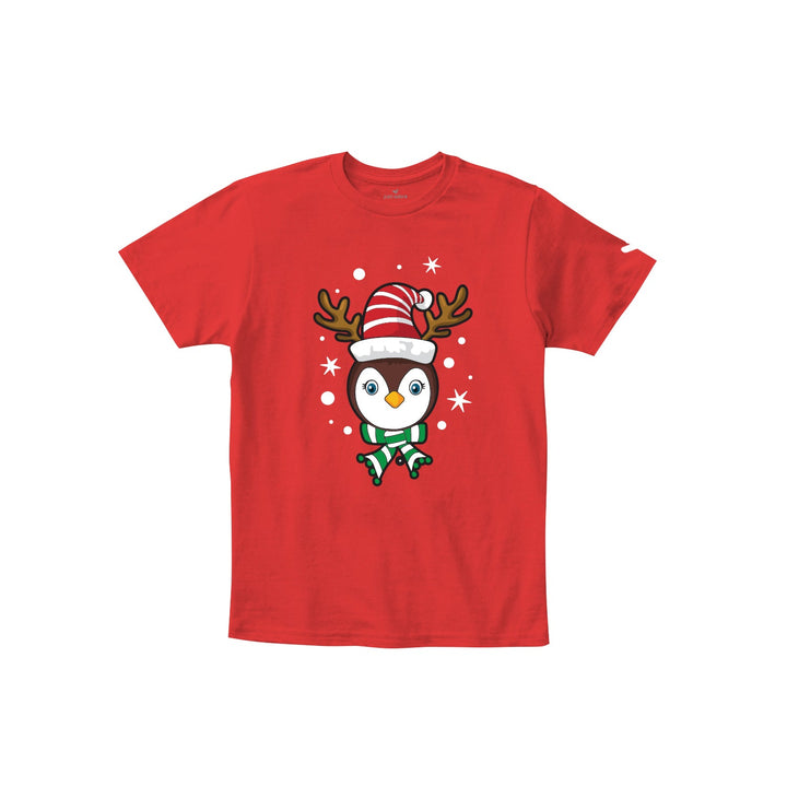 Christmas Penguin T-shirt - Kids - Just Adore