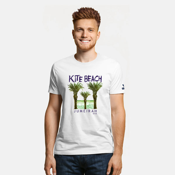 Kite Beach Tshirt - Men, Organic - Just Adore